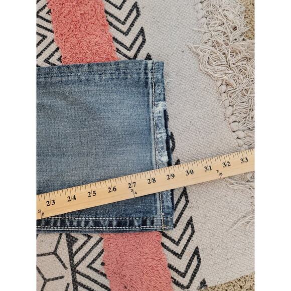 MISS ME BOOT CUT JEANS W EMBROIDERED POCKETS, SZ 30x29 inseam - Picture 15 of 16